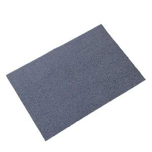 Alfombra de puerta elegante y duradera, fácil de mantener, de goma gris, rectangular, de 1 pieza, 16X24'' - Product Image 2