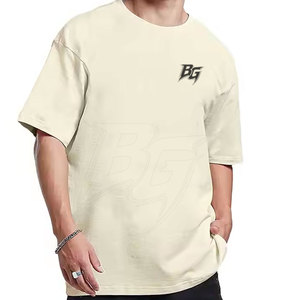 เสื้อยืดดรอปโชลเดอร์ขายส่ง ผ้าฝ้าย 100% เนื้อผ้านุ่มพรีเมียม สีและโลโก้สั่งทำได้ ทรงโอเวอร์ไซส์ทันสมัย สำหรับแบรนด์เสื้อผ้า - Product Image 6