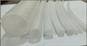 Tube rond en plastique PTFE FEP PFA, tuyau en fluoropolymère, résistant à la chaleur, flexible, pour usage industriel - Product Image 2