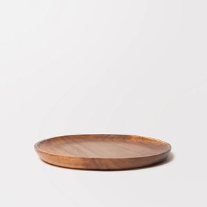 Ensemble de vaisselle en bois gravé artisanal, écologique et durable, style rustique moderne, compatible lave-vaisselle, pour la maison, la cuisine et les restaurants - Product Image 1