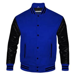 Veste de base-ball pour hommes, service OEM, personnalisé, 100% laine Chenille, broderie, Patch - Product Image 1