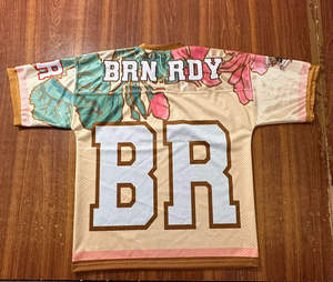 Hot <b>Sale</b> Unisex Customizable American Football Jerseys Breathable Short Uniform High Visibility Digital Printing Custom Brand - Product Image 3