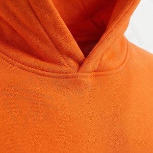 Sweat-shirt à capuche personnalisé pour homme, impression sérigraphique OEM, 100% coton molletonné, sans cordon, haute qualité, couleur personnalisée - Product Image 4