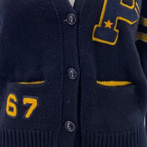Nuevos Cárdigans de Invierno Gruesos de Punto con Cuello en V para Hombre, Talla Grande, con Bolsillos, Doble Abotonadura, Forro Acrílico - Product Image 6
