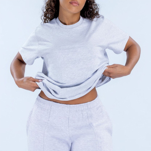 Camisetas de Verano para Mujer, Cuello Redondo, Manga Corta, Tejidas, Casuales, de Secado Rápido y Transpirables, Nueva Llegada, Alta Calidad, Precio Bajo al por Mayor - Product Image 5