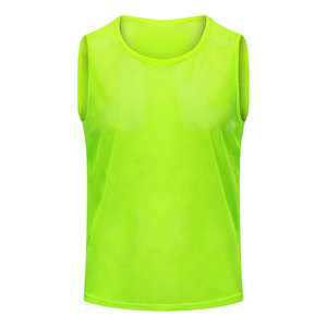 Premium Pinnies Soccer Training Bibs Lightweight Breathable Mesh Basketball Jerseys for Practice Scrimmage Team Sports <b>Athletic</b> - Product Image 4