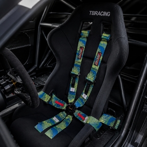 Harnais de course à 6 points SPORT PLUS 4 FIA 8853-2016, ceinture de sécurité de course ultra-fine en polyester avec logo personnalisé, service OEM/ODM - Product Image 3