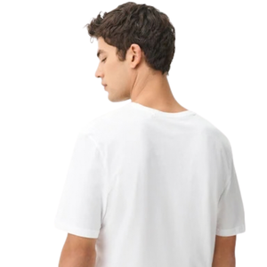 เสื้อยืดคอกลมทรงปกติสำหรับผู้ชาย แขนสั้น สไตล์ลำลอง ผลิตตามสั่ง ขายส่ง เสื้อเจอร์ซีย์ผ้าฝ้าย เสื้อยืดพื้นฐานสำหรับใส่ทุกวัน ผู้ผลิต OEM - Product Image 4