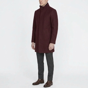 Veste longue matelassée décontractée pour homme, manteau chaud d'hiver avec fermeture avant et poches latérales zippées - Product Image 6