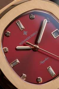 Reloj de Pulsera para Mujer Alexander Ferros 6152R/03 con Cierre Oculto de Botón, Acero Inoxidable, Cristal de Zafiro, Movimiento de Cuarzo, 33 mm, Resistente al Agua 50 m - Product Image 6