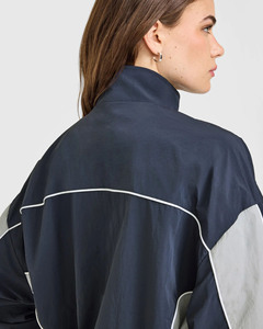Conjunto Cortavientos con Cremallera para Mujer, Bolsillos Laterales, Resistente al Agua, Oversize, Chándal Ligero y Transpirable - Product Image 4