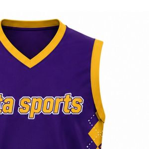 Customized Purple Gold Volleyball Sleeveless Shirt Athletic Team Jersey Sports Top Practice Competition Uniform Performance Wear - Product Image 4