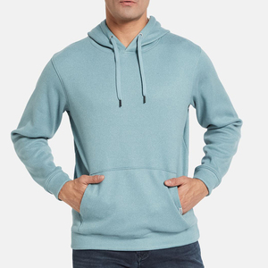 Sweat à capuche en polaire pour homme, pull à capuche 100% coton, personnalisé, haute qualité, séchage rapide, écologique, chaud pour l'hiver, OEM - Product Image 1