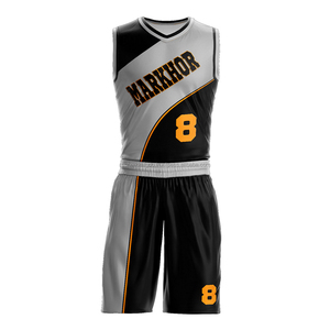 Uniformes de basket-ball personnalisés pour hommes Shorts en jersey imprimés par sublimation Kits d'entraînement légers de vêtements de sport d'équipe - Product Image 4
