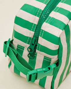 Sac isotherme portable à rayures vertes pour camping en plein air, étanche, pour biberons et aliments - Product Image 3