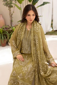 <b>indian</b> & pakistani chiffon clothing party wear dresses for women salwar kameez ladies high quality chiffon shalwar kameez - Product Image 5