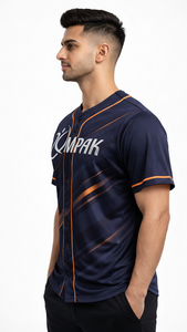 เสื้อเบสบอลแบบสั่งทำพร้อมพิมพ์ลายแบบซับลิเมชั่นสำหรับทีมกีฬาและการโปรโมท - Product Image 5