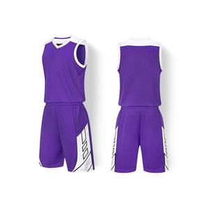 Uniforme de baloncesto sin mangas, conjunto deportivo de camiseta y pantalones cortos, conjunto transpirable de malla, ropa deportiva para equipo, conjunto de entrenamiento de secado rápido - Product Image 1