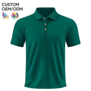 Chemise en tricot respirant unie pour homme sur mesure, service OEM/ODM |   T-shirts à manches courtes 100 % coton de haute qualité pour les marques de vêtements - Product Image 3
