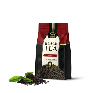 Té Negro Premium Cozy en Hojas Sueltas 200g, Té Fermentado en Bolsa, Té Premium para Barista - Product Image 2