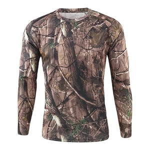 Vêtements de chasse pour hommes sur mesure de haute qualité en gros, 100 % coton, séchage rapide, respirant, écologique, anti-plis, manches longues - Product Image 3