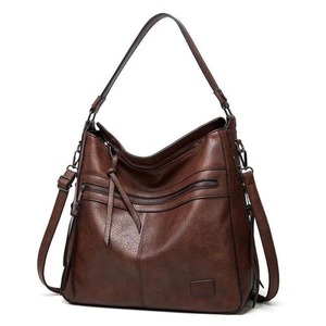 Bolso de Mano Personalizado de Cuero Vacuno Genuino para Mujer, Bolsos Casuales de Uso Diario, Gran Capacidad, Impermeable, Ligero, Plegable y Duradero - Product Image 5