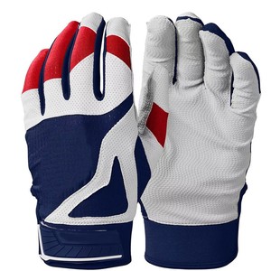 RTS 2026 Hot Selling Cabretta Leather Red and Black Baseball Batting <b>Gloves</b> for Men Youth Breathable Lightweight Order Now - Product Image 1