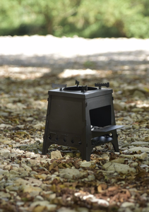 Réchaud de camping portable en acier au carbone, pliable, pour cuisson en plein air, réchaud de <span class=keywords><strong>bushcraft</strong></span> - Product Image 6