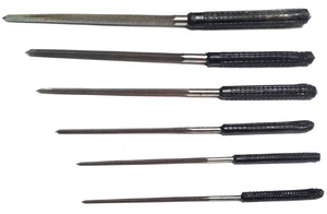 Herramientas de grabado de corte cónico tipo baguette de acero al carbono para pulido de joyería DIY - Product Image 2