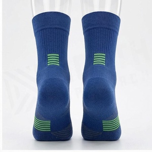 North Approach Crew <b>Socks</b> Blue Breathable <b>Running</b> <b>Socks</b> for Adults Summer Season - Product Image 2