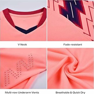 Ensemble de compression pour uniforme de flag football à séchage rapide et confortable, uniforme drapeau USA pour jeunes, envoyé par Dress Sports - Product Image 5
