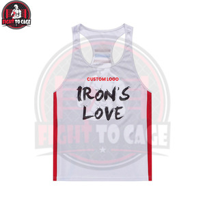 Tissu doux et respirant, personnalisable en différentes couleurs unies, de bonne qualité, style tendance, vêtements de sport pour hommes, débardeur de fitness. - Product Image 5