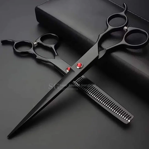 Kit de Barbería Profesional Completo para Diestros, Tijeras de Acero Inoxidable SAAR GLOBAL SURGICAL 6CR13, Grado A+, 30 Dientes, Punta Cerrada y Afilada - Product Image 5