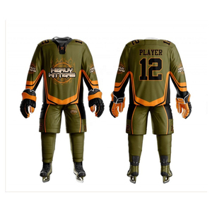 Uniforme de hockey sur glace de haute qualité avec coutures renforcées et tissu durable pour l'entraînement intensif et les matchs - Product Image 6