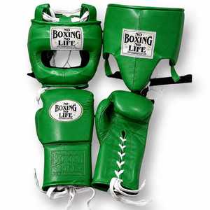 ชุดอุปกรณ์ชกมวยแบบสั่งทำพิเศษ No Boxing No Life สำหรับมืออาชีพ พร้อมนวม ป้องกันศีรษะ และอุปกรณ์ป้องกันอวัยวะเพศ สำหรับผู้ใหญ่และศิลปะการต่อสู้ - Product Image 5
