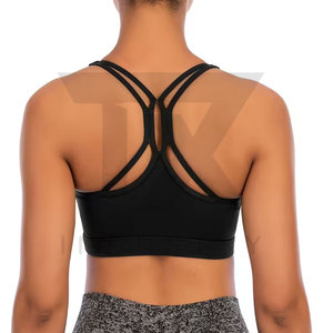 Nuevo Sujetador Deportivo con Logotipo Personalizado al por Mayor para Mujer - Sujetador Deportivo de Alta Sujeción, Secado Rápido, Transpirable, de Spandex/Nylon, Tallas Grandes - Product Image 2