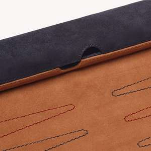 MAKUM INTERNATIONAL Juego de Backgammon Portátil de Cuero Genuino Ecológico y Duradero, Tablero Enrollable de Viaje para Adultos y Niños de Alta Gama - Product Image 3