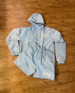 Windbreaker Short Set for Men and <b>women</b> with Zipper <b>Jacket</b> shorts set tracksuit - Product Image 5