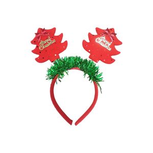 Natale Pet Cosplay trucco 12 pezzi oro rosso corno di cervo fiocchi di neve natale cappello Costume accessori arco fascia per la testa ornamenti - Product Image 1