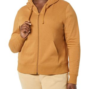 Sudaderas con capucha y cierre para mujer, personalizadas, extragrandes, orgánicas, con cremallera completa, 100% algodón, forro polar reflectante, fabricante de sudaderas con capucha para mujer - Product Image 1