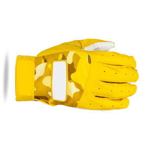 Wholesale Custom Made Baseball Batting Gloves Custom Leather High Quality Comfortable Breathable Lightweight Left Closure <b>Hook</b> - Product Image 2