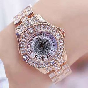 Reloj de Diamantes de Lujo, Regalo Espléndido, Análogo con Números Romanos, Correa de Oro Rosa, Reloj de Cuarzo para Hombre con Cristal de Zafiro, Movimiento ETA, 10m - Product Image 1