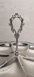 Support de chocolat en acier inoxydable de conception tendance avec poignée Vaisselle de qualité supérieure Support de chocolat de service décoratif - Product Image 4