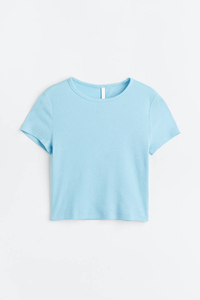 T-shirt court respirant slim fit style hip-hop vintage pour femme avec couleurs personnalisées - Motif uni pour la mode 2026 - Product Image 2