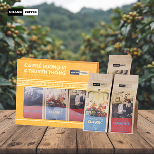 Café Milano, Café Arábica y Robusta Molido de Alta Calidad, Paquete Combinado de Prueba de 300g |   Sabor Amargo |   1 año de duración de vida útil - Product Image 3