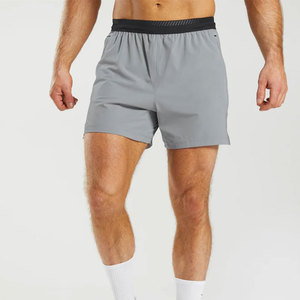 Shorts de course pour hommes, légers, à séchage rapide, avec taille élastique, extensibles, pour la gym et les entraînements sportifs. - Product Image 1