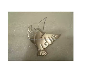 เครื่องประดับโลหะแขวนรูปนกสำหรับตกแต่งในบ้านและนอกอาคารสไตล์โมเดิร์นสำหรับเทศกาลคริสต์มาส - Product Image 2