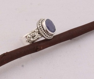 Anillo de Tanzanita Natural, Plata de Ley 925, Fabricante de Joyería, Anillo de Piedra Preciosa Azul Violeta al por Mayor para Mujer, Joyería Fina - Product Image 4