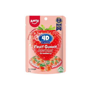แคนดี้ อมอส 4D จูซี่ เบิร์สท์ ฟรุ๊ต กัมมี่ 65 กรัม ผลิตในจีน 4D จูซี่ เบิร์สท์ - Product Image 2