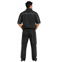 Ensemble de survêtement en nylon pour homme, vêtements de sport décontractés, veste et pantalon légers résistants au vent, fournisseur d'usine OEM ODM